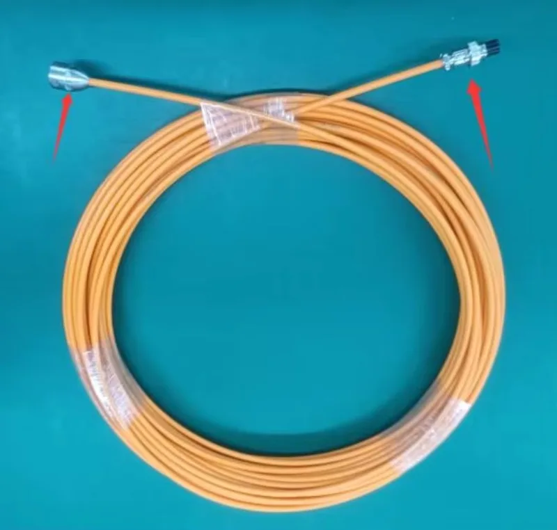 Portable Sewer Camera 1080P CMOS IP68 Waterproof Pipe Inspection Self-leveling 7mm Fiberglass Cable Drainage
