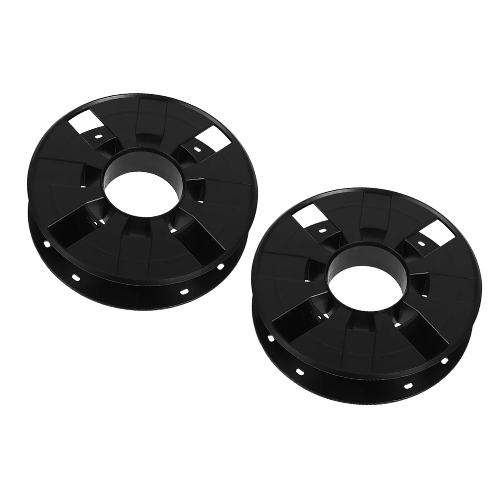 

2Pcs 3D Printing Filament Storage Reel Compact Portable Cord Storage Organizer Stable Filament Winding for 3D Printers Home