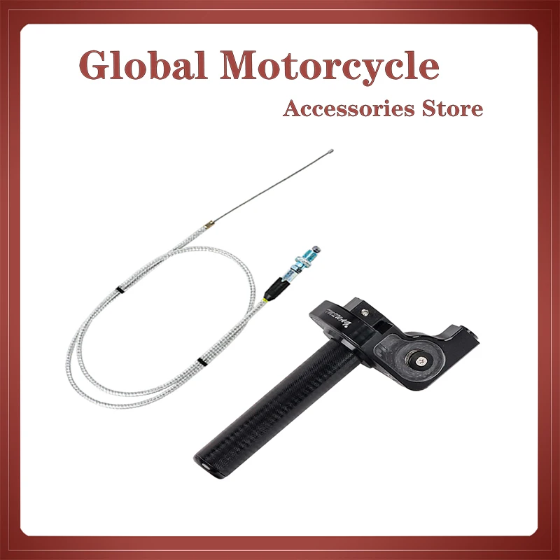 Motorcycle handlebar Acerbs throttle handle fast power twister Alconstar - 7/8 'Honda CRF230CR80 kawasaki KLX Dit cable Pit bike