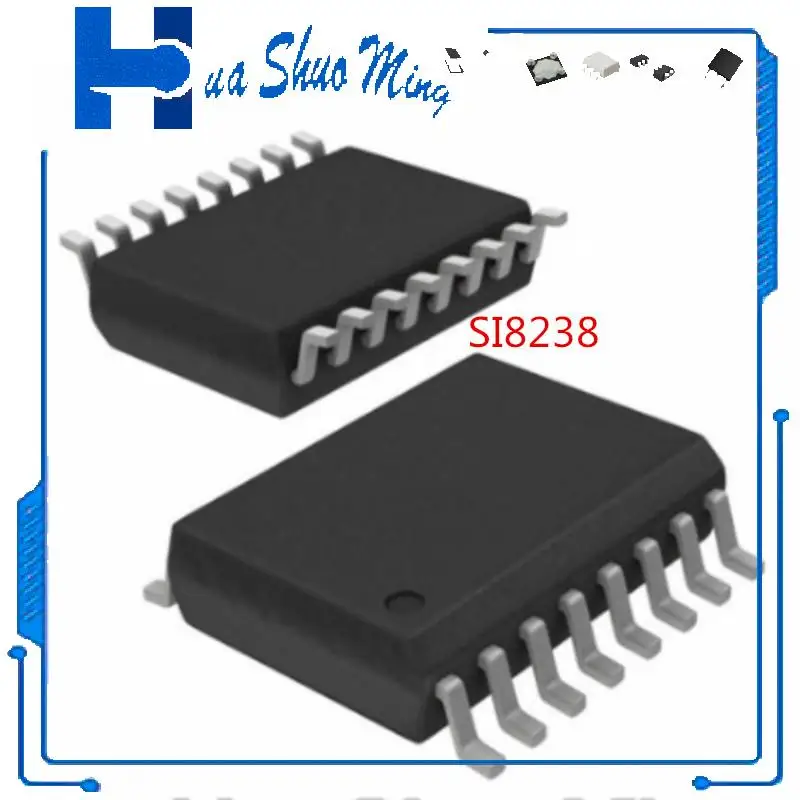 

5Pcs/Lot SI8238 SI8238AD SI8238BD SOP-16