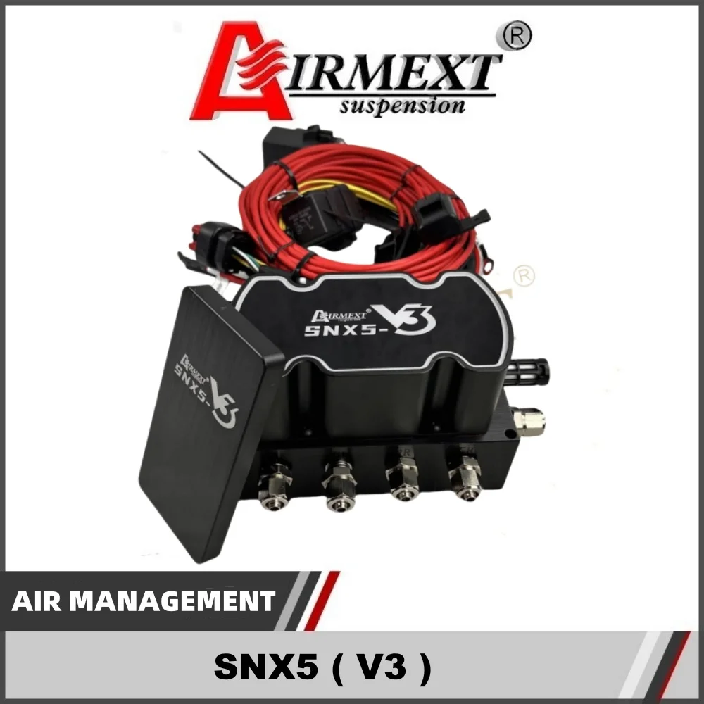 AIRMEXT /SN X5 V3 /air management Top Grade Air suspension system Electronic Control System/airlift/Controller for any car model