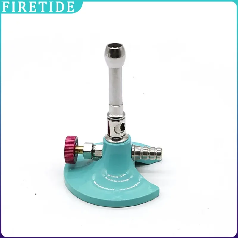 Rotatable Tiltable Micro Bunsen Burner, Dental Propane Gas Heating Lamp Single Double Tube 3 Types Lab Equipment