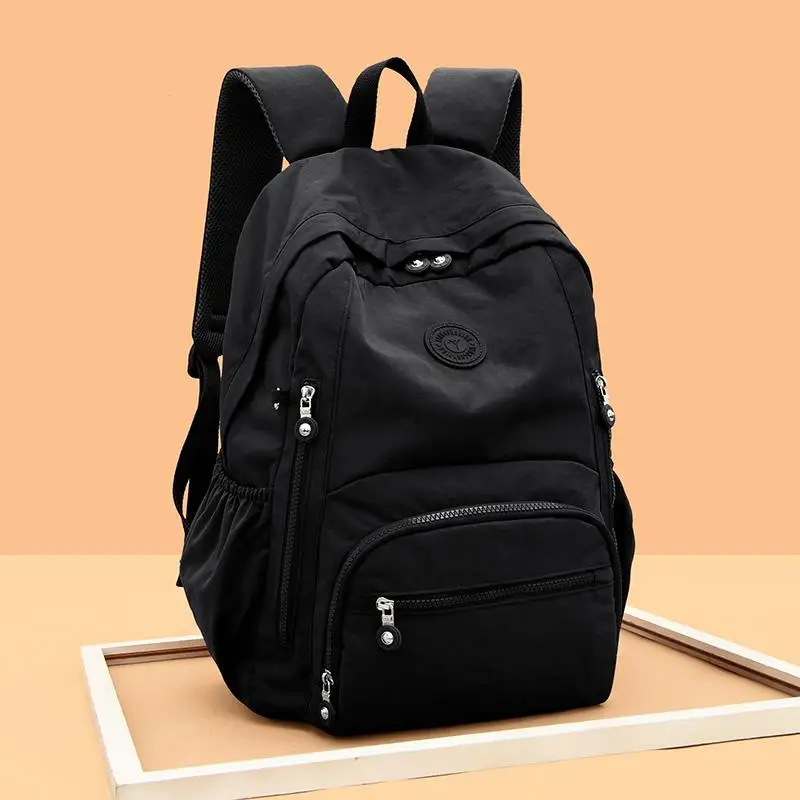 

Ladies Outdoor Travel Large Capaci Bapa 2025 New Sle Nylon Bag Multi-ket Student Bookbag Cuter Big Bapa