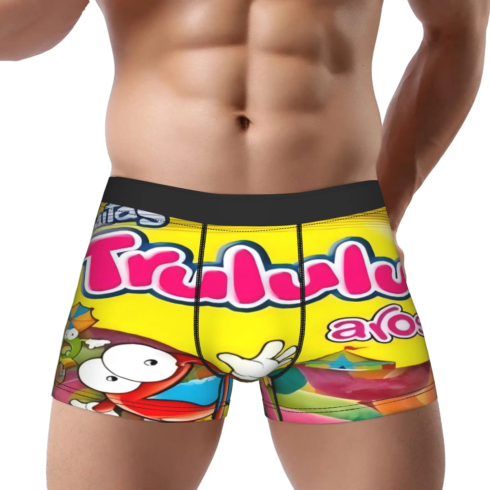 Trululu 3 Unterhosen Atmungsaktive Slips Herrenunterwäsche Komfortable Shorts Boxershorts