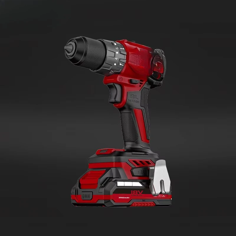 

TOMAC 18V 3 in 1 Brushless Impact Drill 50nm Metal Chuck 3/8 Inch Drill/Impact/Hammer Function CE Certificate