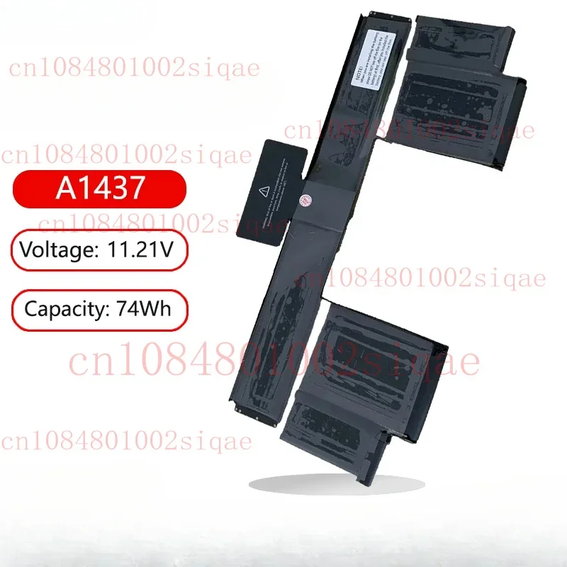 

New A1437 Lapotp Battery For Apple MacBook Pro 13 inch A1425 020-7851-A, MD212LL/A, ME662LL/A 020-7653-A EMC2672 2557 MD212E/A%1