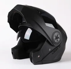 2020 neue Ankunft Männer Motorrad Professionelle Racing Flip Up Helm ABS Material Modulare Dual Objektiv Helme DOT Zertifizierung
