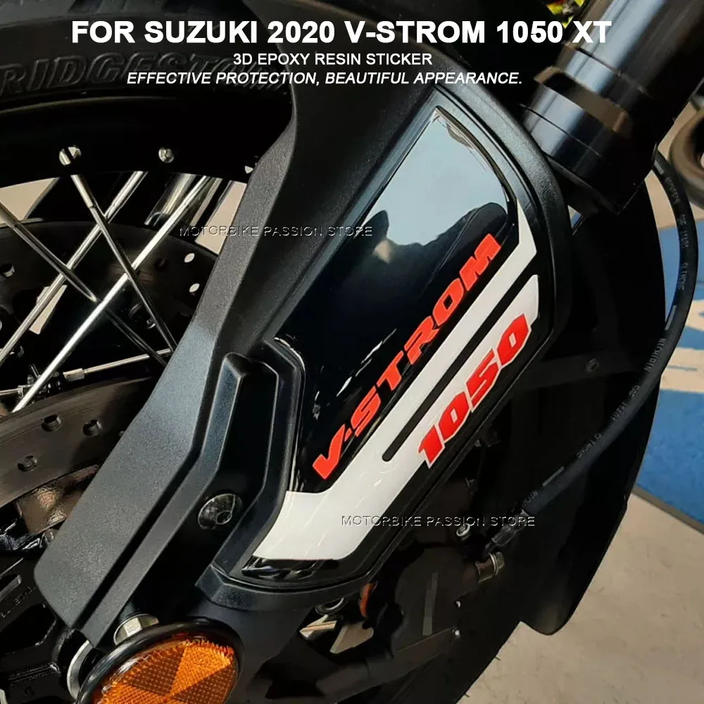 For SUZUKI V-STROM 1050 XT 2020 Motorcycle Protection Sticker Motorbike Accessory 3D Epoxy Sticker Kit 1050 XT 2020 2021 2022