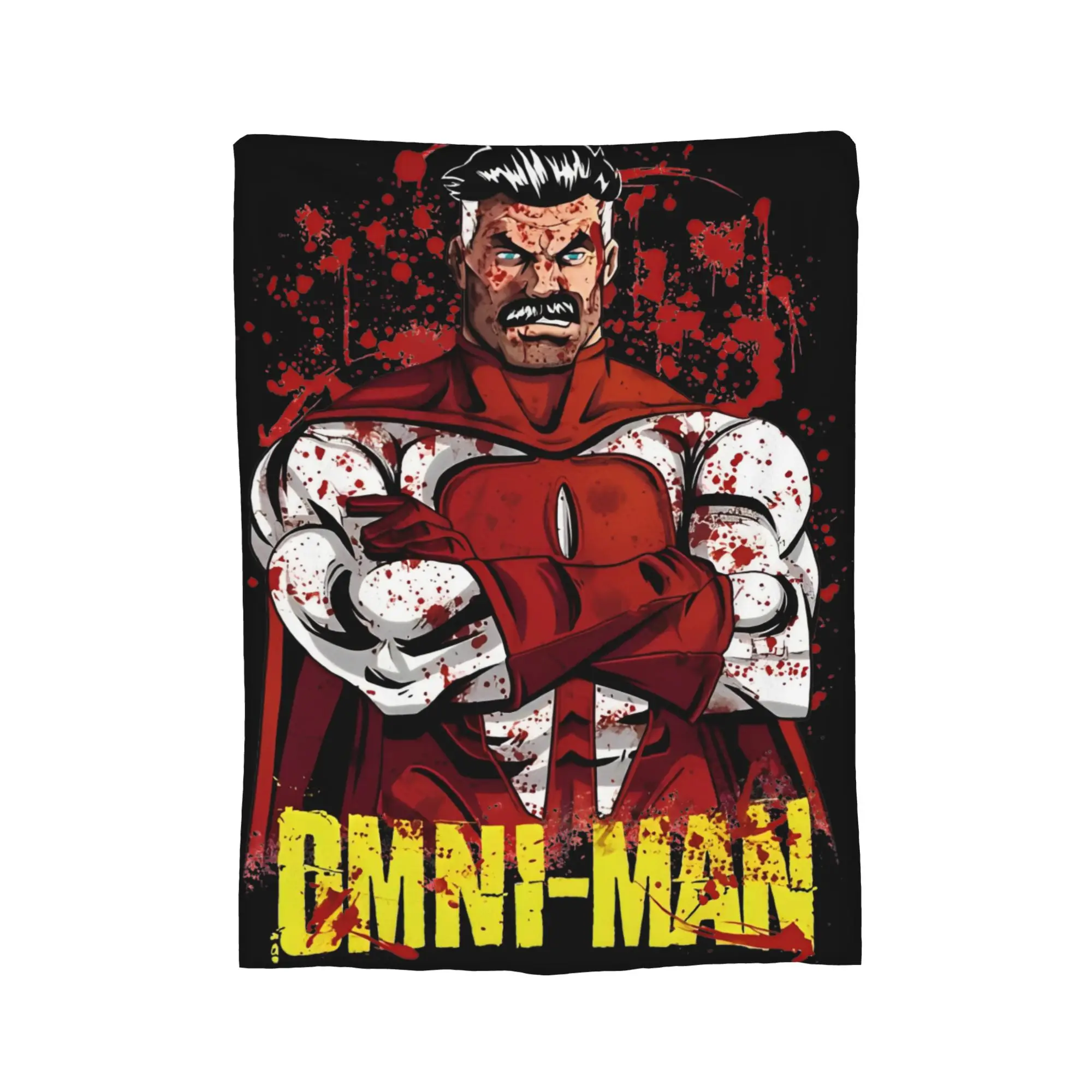 Invincible Manga Blanket Super Soft Warm  Throw Blankets for Sofa 50x60 Inch Multi-size Bedspreads