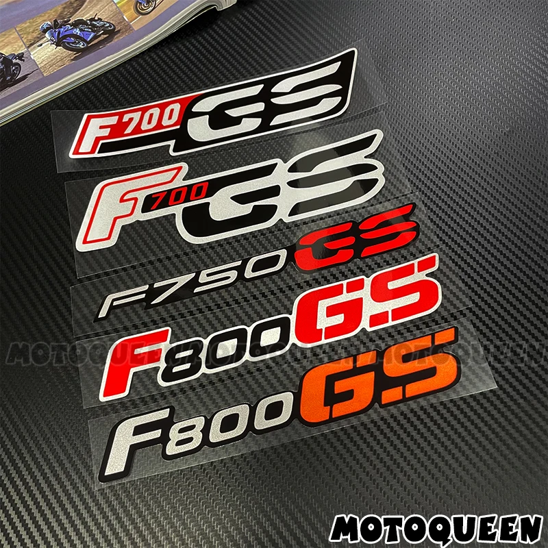 Motorcycle Fairing Body Tank Pad Side Shell Wind Logo Decor Reflective Waterproof Decals Stickers for BMW F700GS F750GS F800GS