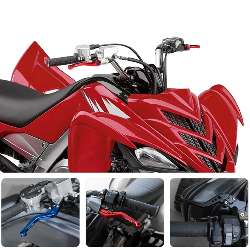 

KEMIMOTO ATV Регулируемый гоночный тормозной рычаг мотоцикла для Yamaha Raptor 350 2006-2013 Raptor 700 YFM 700 2000-2005 2006