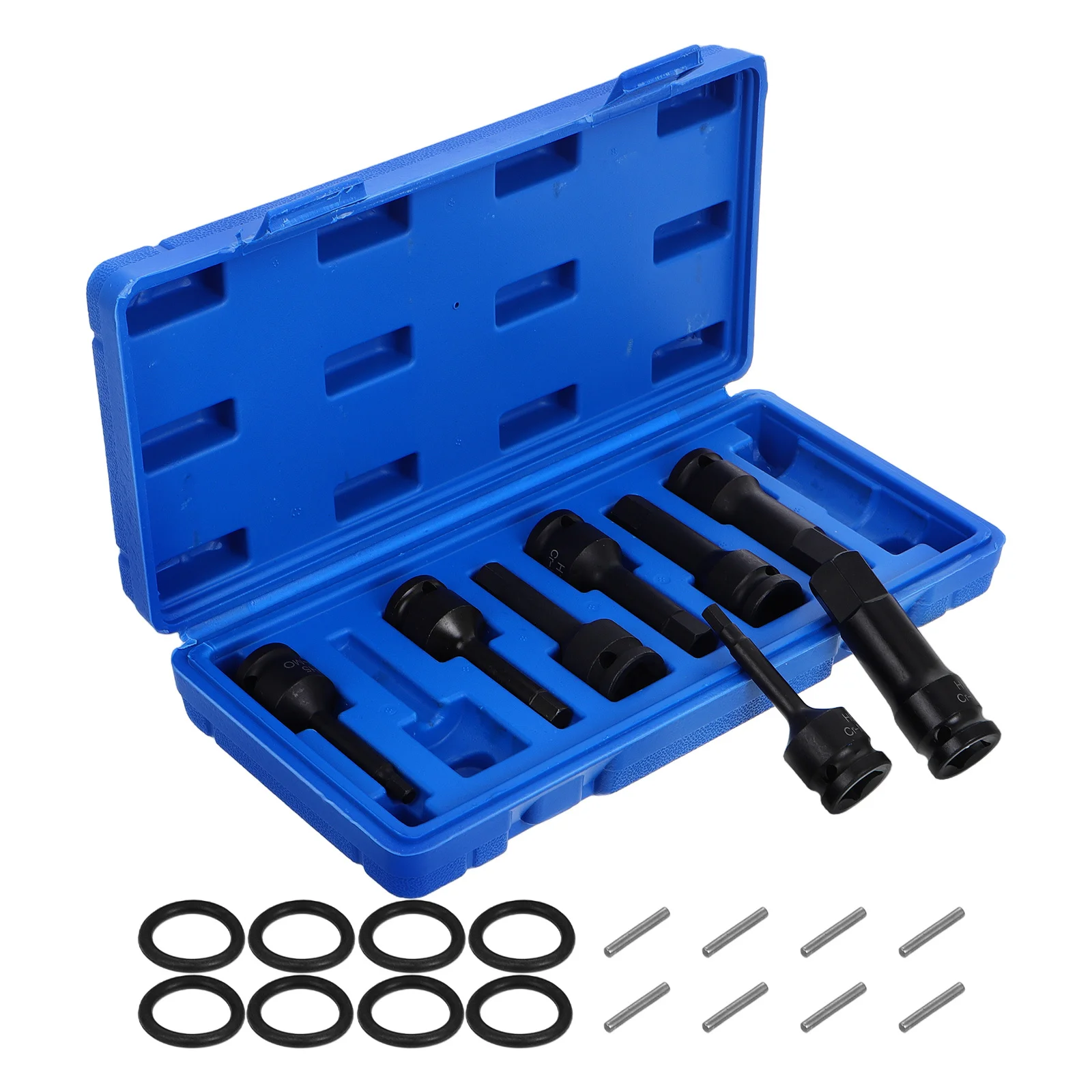 

1Set Hex Air Impact Socket Set Heavy Duty Lightweight Pneumatic Driver Suitable for Automotive Industrial Maintenance Wheel Lock