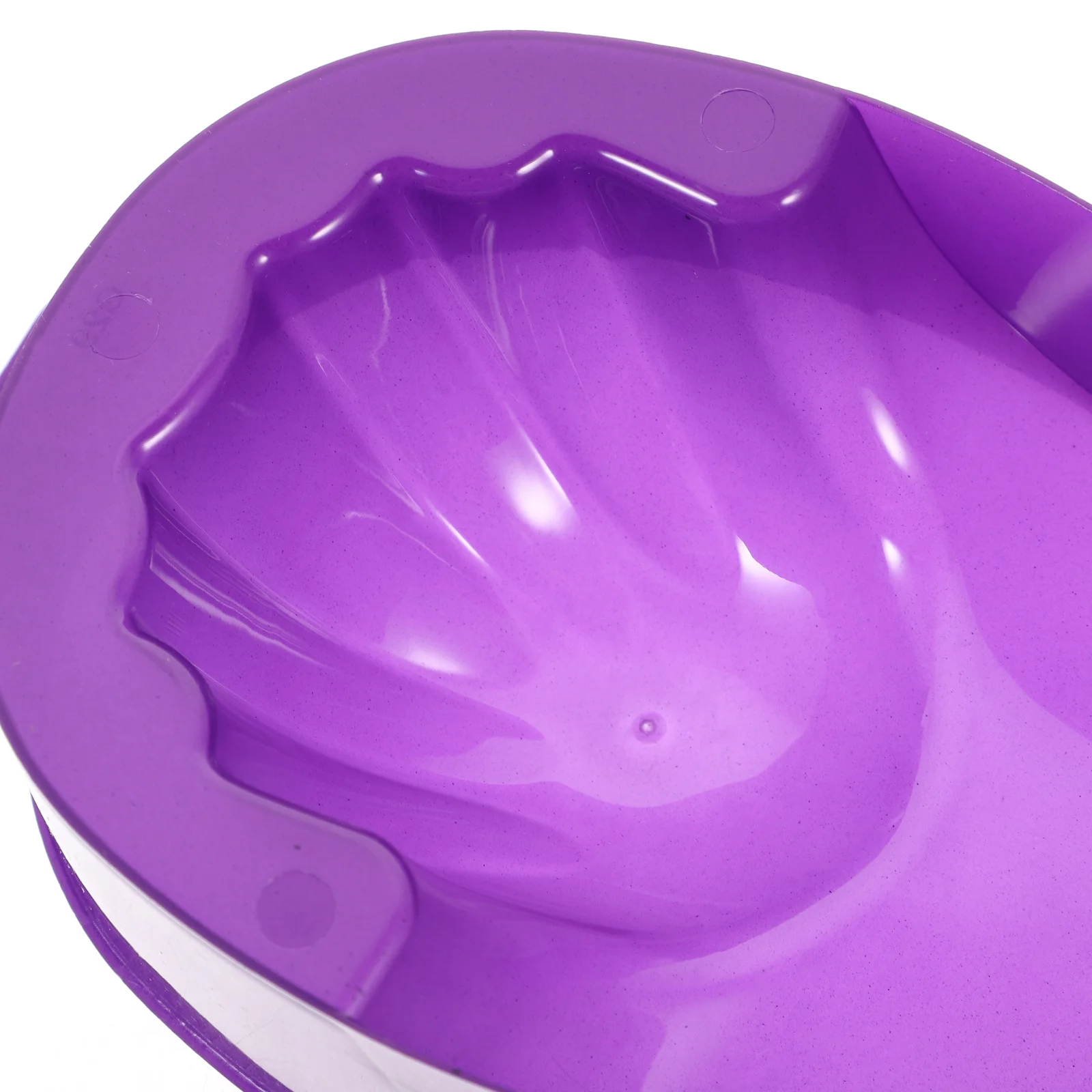 1개 직사각형 매니큐어 볼 17.00x12.20x5.00cm 플라스틱 재질 내구성 네일 트리트먼트 큐티클 영양 홈 살롱용