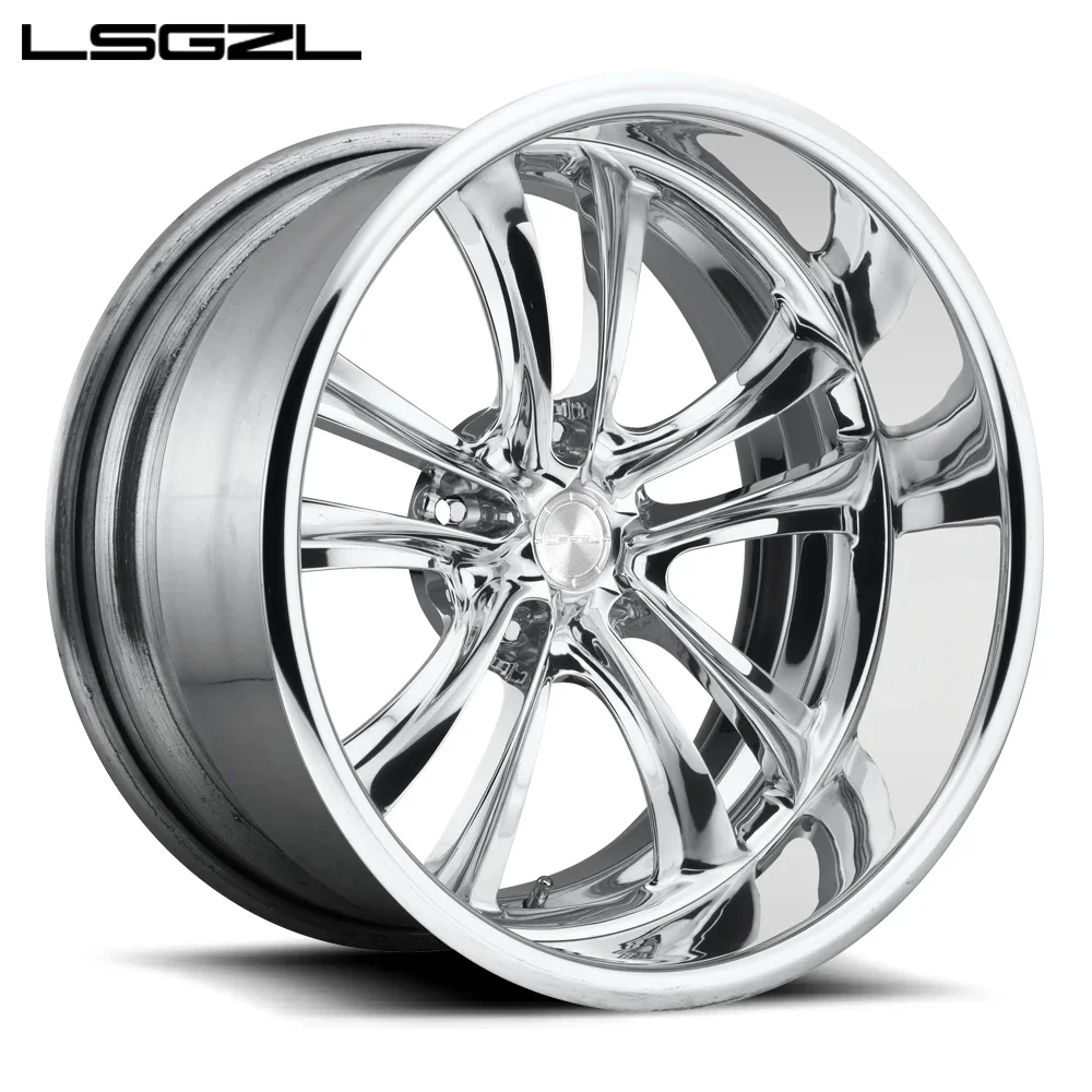 18 20 22 24 26 28 Inch  Deep Concave Chrome Wheel Rims 5x114.3 5x130 5x120 For Ram Truck Jeep C10 Cherokee Defender