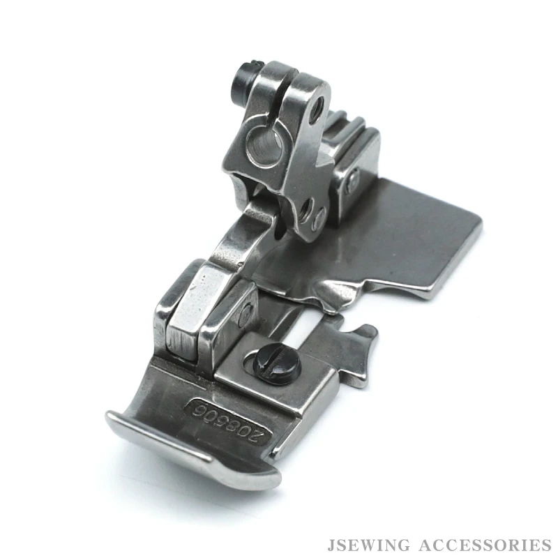 208506 Presser Foot Fit Five Thread Thick Fabric Fit Siruba 757 Pegasus M600 M700 Industrial Overlock Sewing Machine 5x5