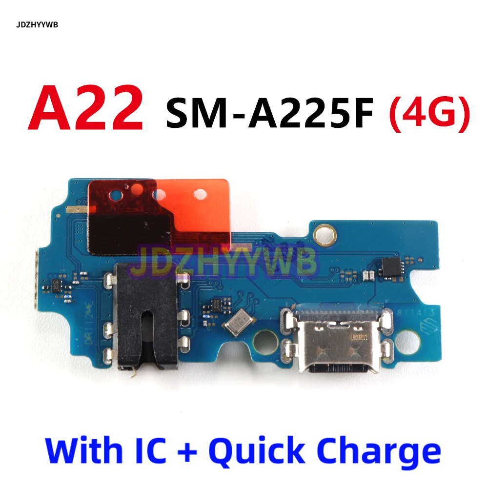 Fast Charging Connector Board Dock Charger Flex Cable For Samsung Galaxy A22 4G A225F A225 Charging Port Board