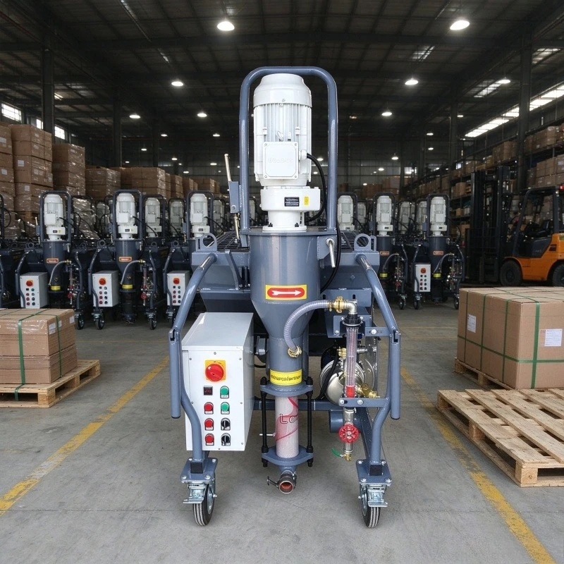 Dry Mixed Mortar Putty Gypsum Plaster Spraying Machine Automatic Plastering Machine Supply