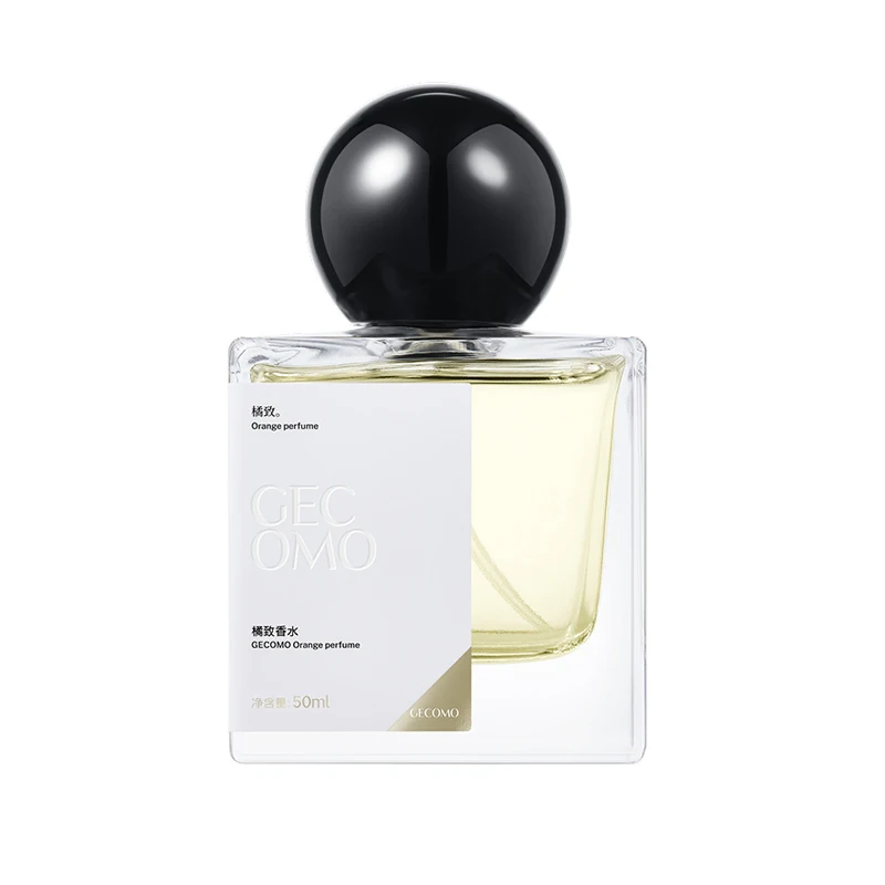 

GECOMO Orange Essence Women Perfume Citrus Summer Long Lasting Eau De Toilette 50ml Fresh Fruity Scent For Daily Wear