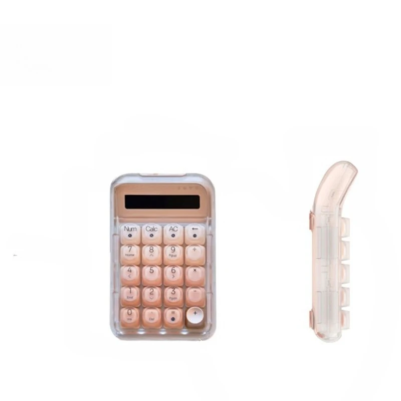 Liquid foundation jelly beans, three-mode numeric keypad, Bluetooth keypad calculator, suitable for financial office