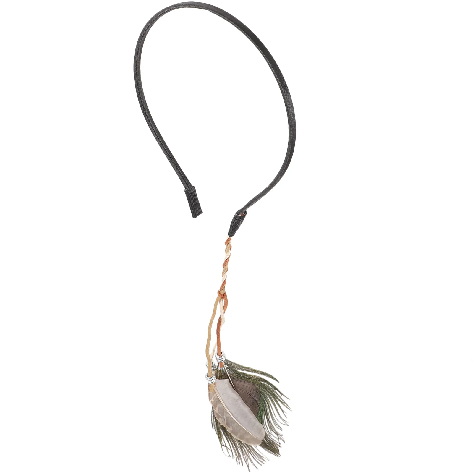 

Повязка на голову в богемном стиле, головной убор с кисточками, женские аксессуары для волос для подростков, свадебная вечеринка, богемный головной убор