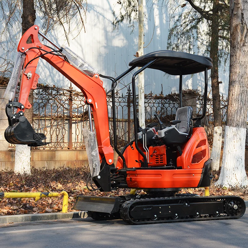 Escavatore cingolato Ingegneria Piccolo escavatore Mini escavatore da 2,5 tonnellate Mini escavatore personalizzato Scavatore personalizzato
