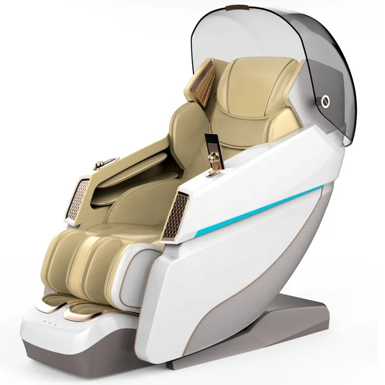 Home Full Automatic Space Capsule Elderly Air Bag Cervical Spine Shoulder Luxury Intelligent Electric Massage Chair Rail