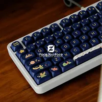 Little Prince Theme 129 Keys MOA Profile Keycap for MX Switch Fittings PBT Keycaps Dye Sublimation Mechanical Keyboard Keycap