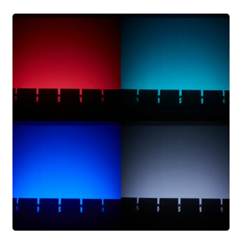 

AC56-60W Mni LED стробоскоп RGB 3в1 8 перегородок + белый 8000K 4 портации DMX супер яркий Dj Wash Bar стробоскоп сценическая вилка европейского стандарта