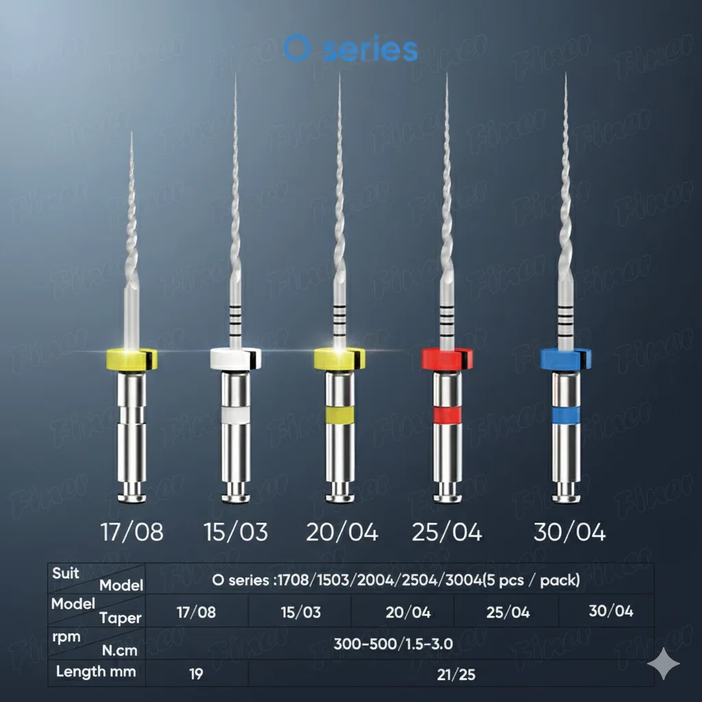 

Finer 5pcs Dental Endodontic Files Heat Activated Endo Root Canal Files 25mm 21mm Rotary Endodontics Files Dental Dentistry
