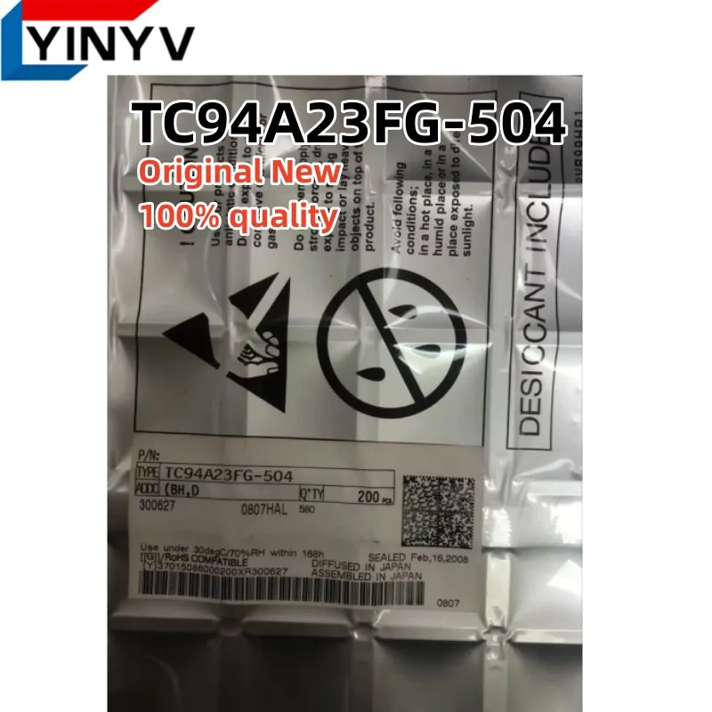 2Pcs TC94A23FG-504 QFP100 TC94A23FG TC94A23F TC94A23 Single-chip CD Processor with Built-in Controller  New 100% quality