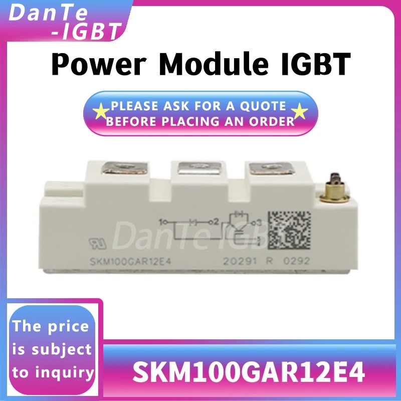 

IGBT новый модуль, выпрямитель высокой мощности SKM100GAR12E4, оригинальный точечный