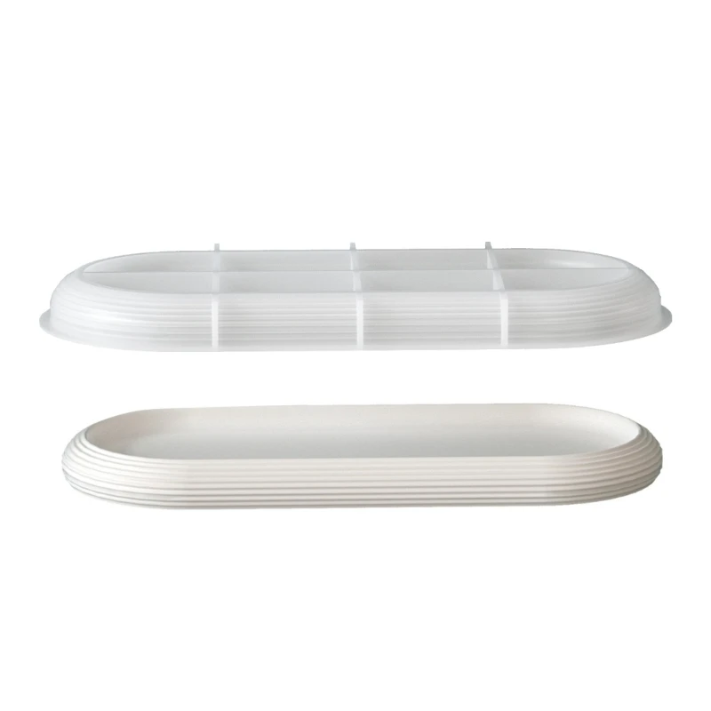 Oval Silicone Mold Tray Mold Suitable for Display Tray Jewelry Tray DIY Casting D0UB