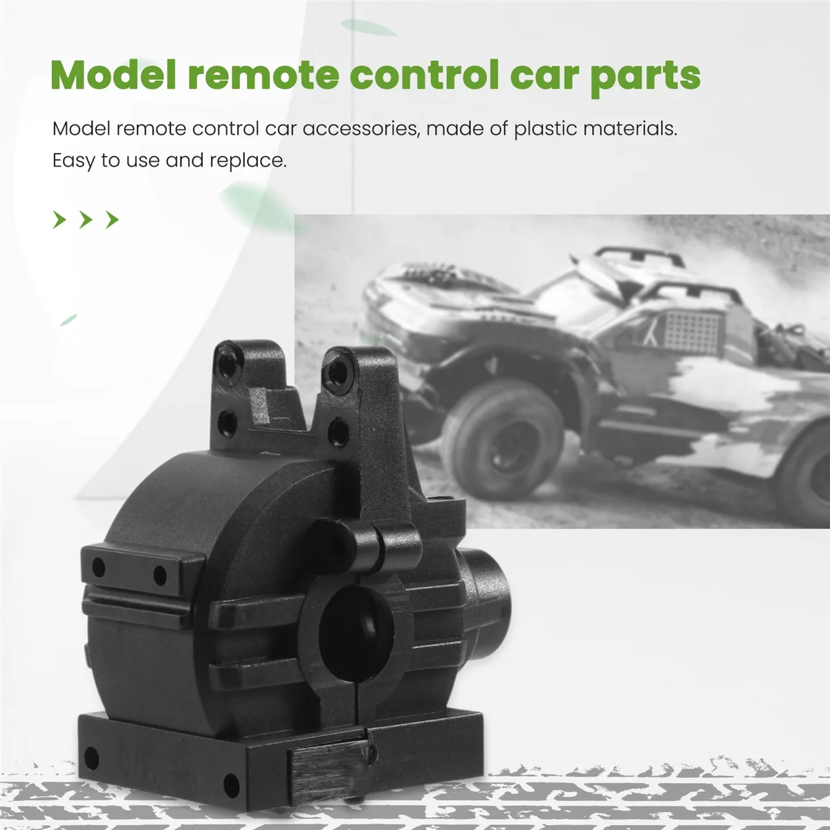 BAAA-Gearbox Housing Gear Box 7177 for ZD Racing DBX-10 DBX10 10421-S 9102 1/10 RC Car Spare Parts Accessories