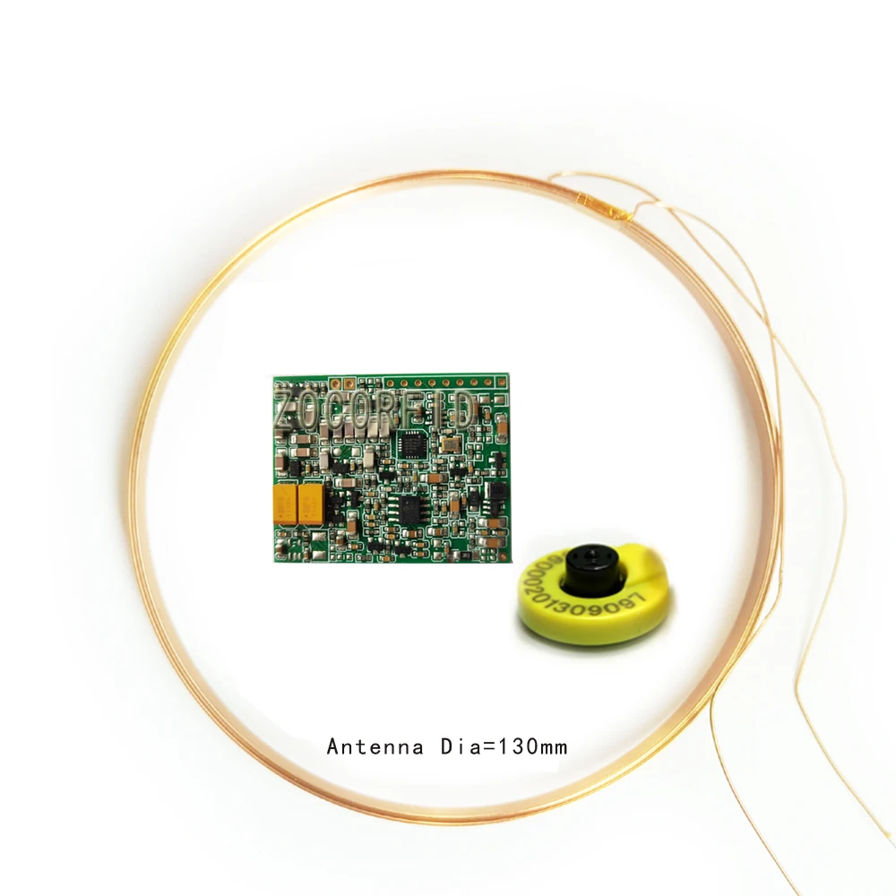 RS232 RS485 UART RFID FDX-B EMID Micro Chip Reader Module 134.2kHz 125kHz RFID Module for Animal/Pets/Pigs/Dogs/Cats