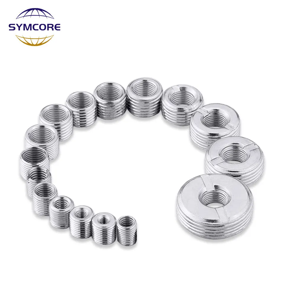 10pcs M4 M5 M6 M8 M10 M12 M14 M16 Internal And External Variable Diameter Nut Conversion Tooth Sleeve Screw Threaded Connector