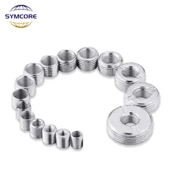 10pcs M4 M5 M6 M8 M10 M12 M14 M16 Internal And External Variable Diameter Nut Conversion Tooth Sleeve Screw Threaded Connector