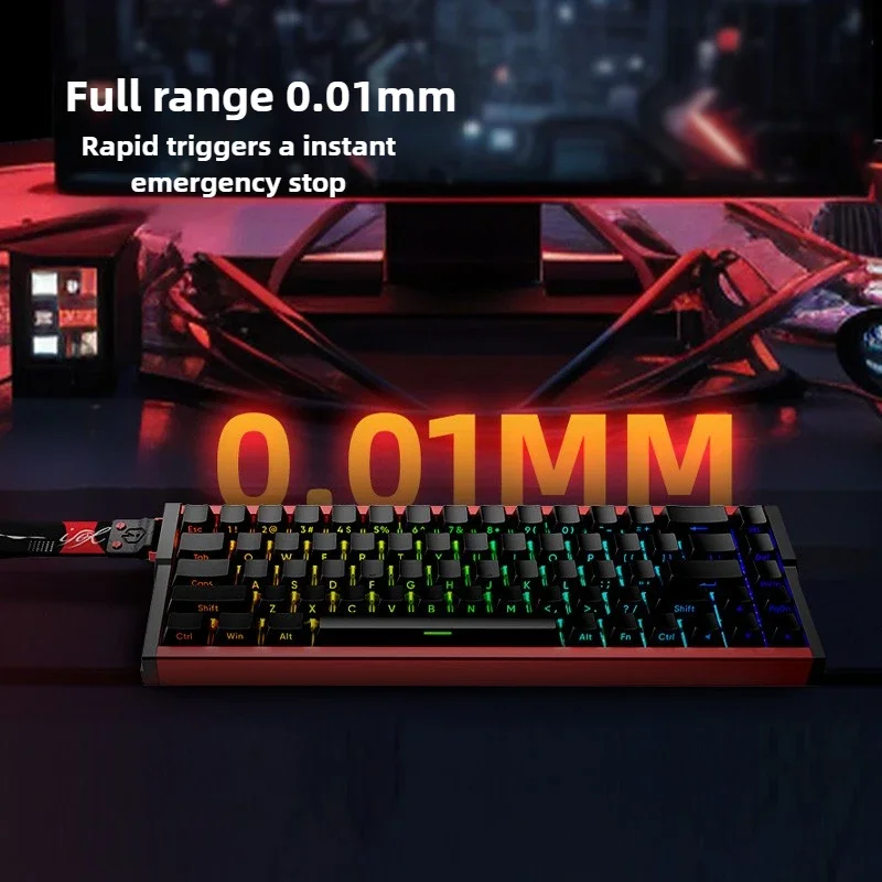 IROK MG68 Ace MG68 Plus MG68 Pro MG68 MAX 미니 알루미늄 마그네틱 게이밍 기계식 키보드 60% 빠른 트리거 게이머 키보드