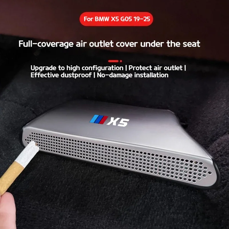 

For BMW X5 G05 2019-2025 car trend protective cover car decoration products under the seat air mask modification accessories