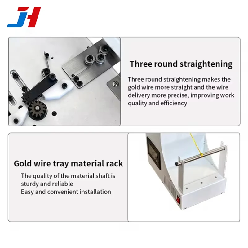 Touchscreen Knotting Machine, Automatic Gold Wire Sealing Machine, Bread Bag & Food Packaging Bag Bundling Machine
