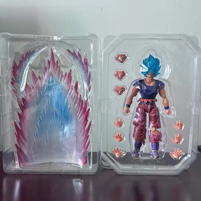 Dragon Ball Z Son Goku Figure SHF S.H.Figuarts Goku War Damage Super Saiya Anime Action Figures Model Toys Birthday Gift image 6