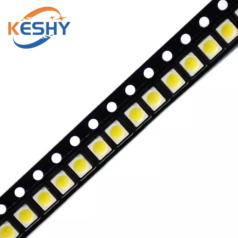 100 ชิ้น/ล็อต SMD LED ไดโอด 3528 1210 ไดโอด SMD LED Diodo ชุดสีเขียวสีแดง WARM White ICE สีฟ้าสีเหลืองสีชมพูสีม่วง-UV สีส้ม RGB