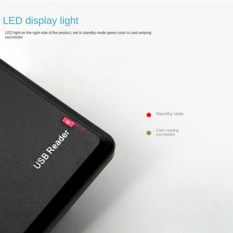 FULL-RFID Card Reader Low Frequency 125KHZ USB Interface Access Control Card Issuer