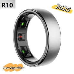 Couple Rings R10 For Woman Man Qring Stainless Steel Smart Ring Sleep Tracker Fitness Health Monitor New in 2025 Iphone Android