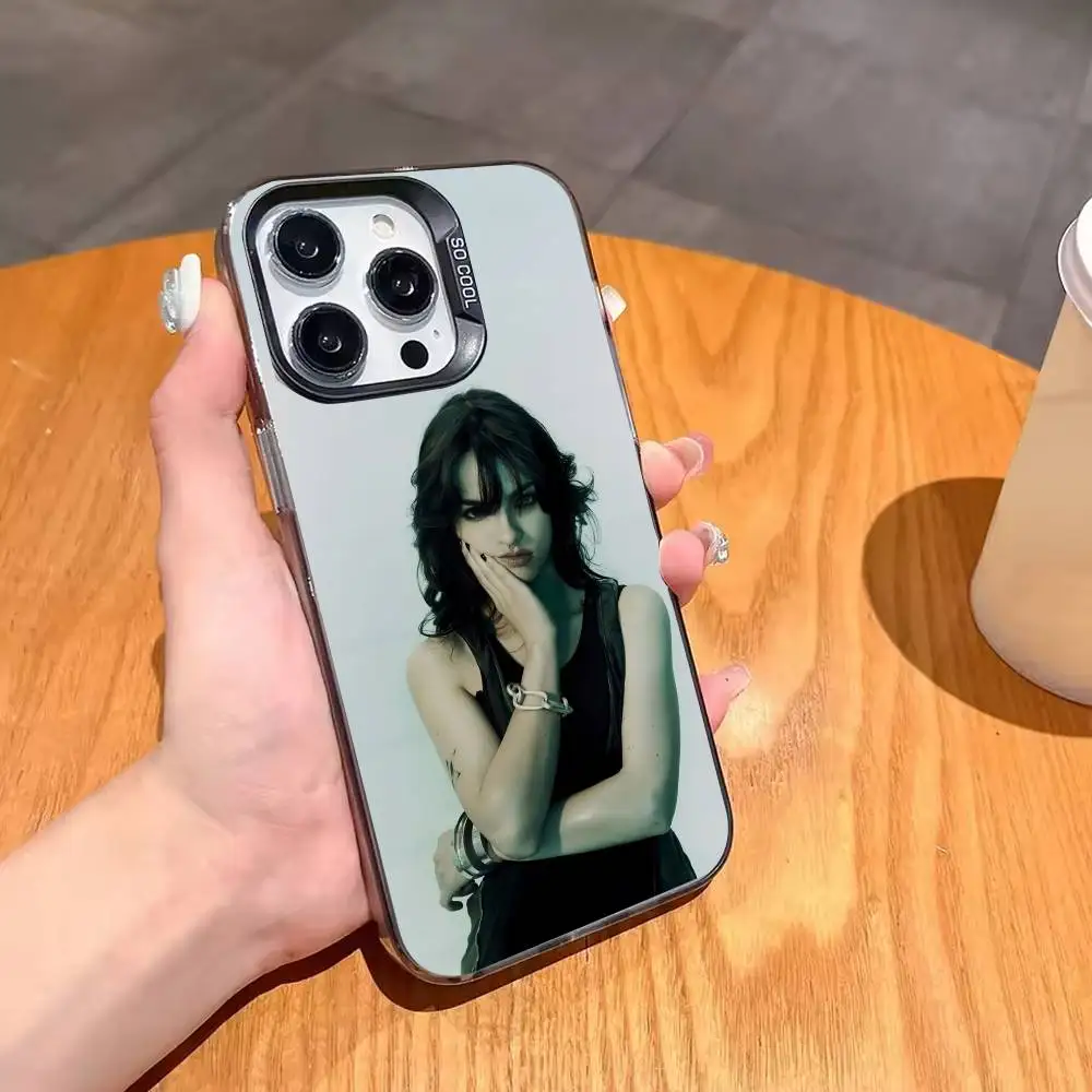 حافظة هاتف Sweet A-Ari Singer A-Abdul-AA لهاتف iPhone 17,16,15,14,13,12,11 Plus,Pro Max,XS,غطاء أسود فضي ملون #5