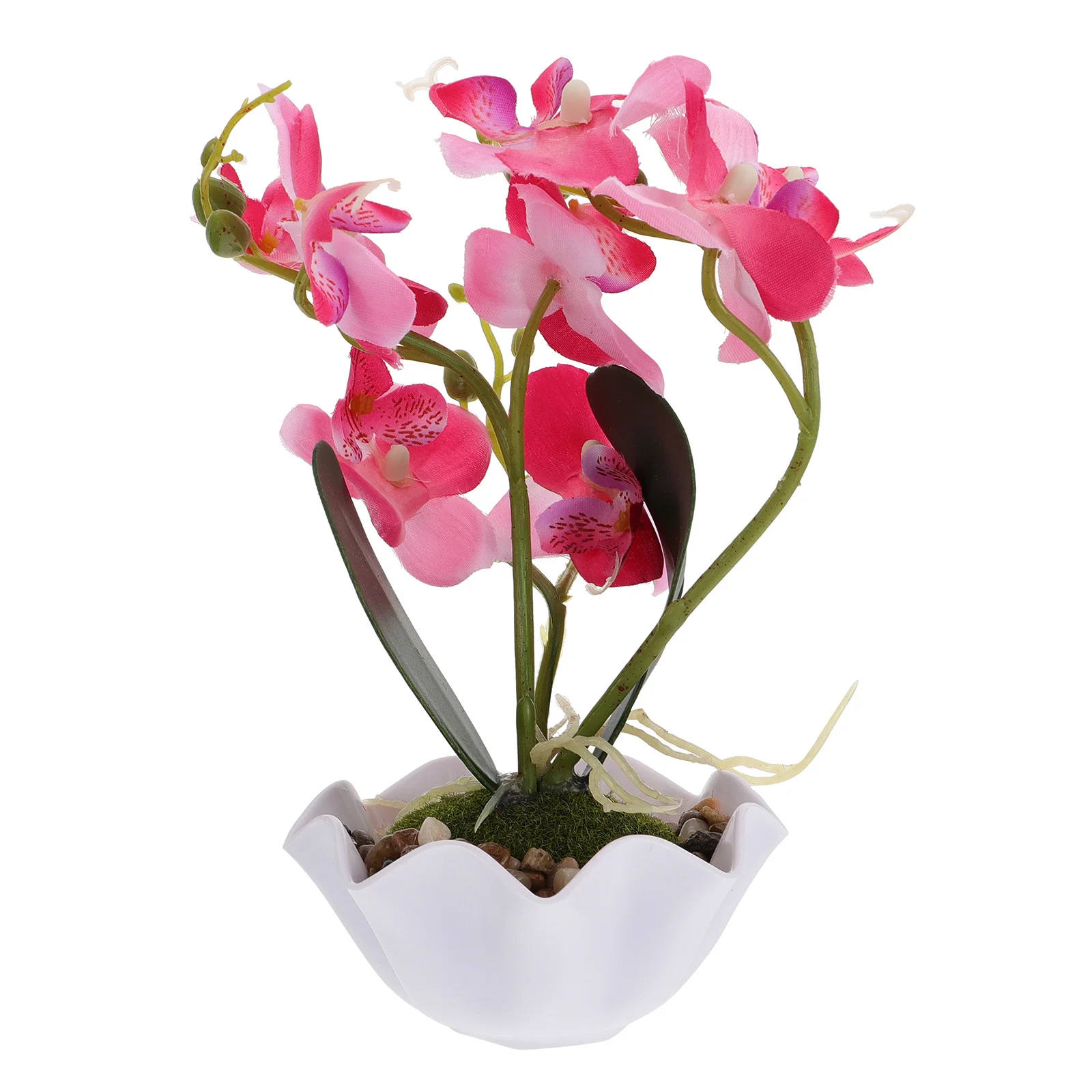

Artificial Bonsai Plant nament Simulation Decor Mini Potted Vase Home Office School Car DecorEnvironmental Friendly