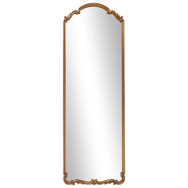 French domestic bedroom cloakroom floor-to-ceiling American wall-mounted dressing mirror