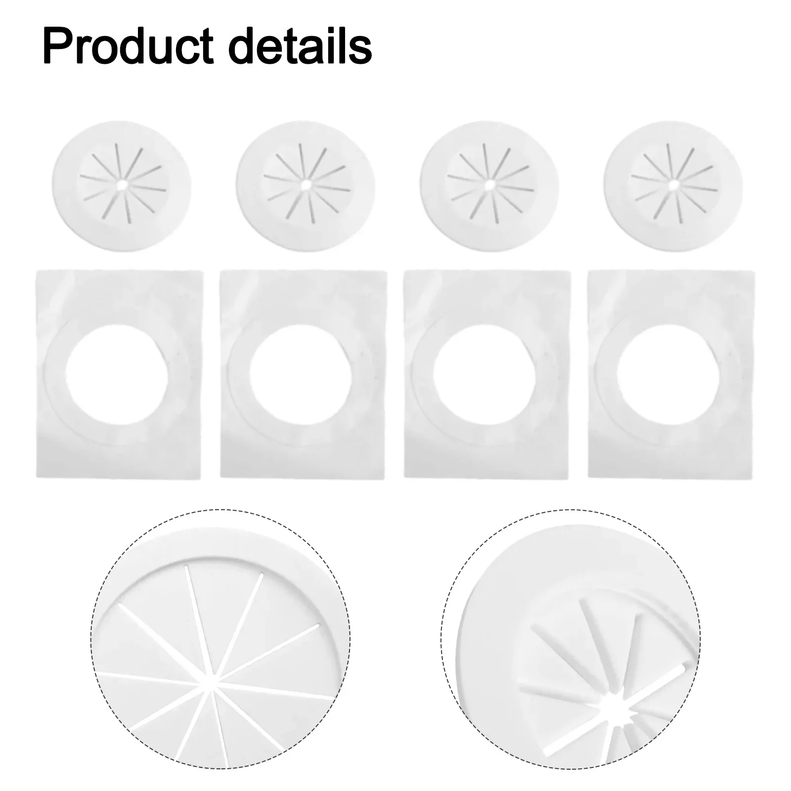 Soporte para accesorios Gestión de cables negra Material de PVC robusto Instalación autoadhesiva Solución de gestión de cables
