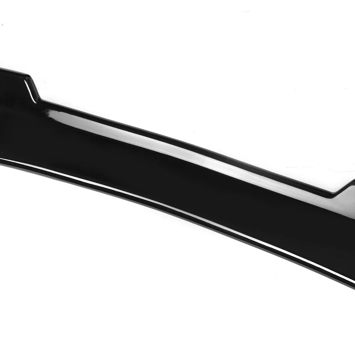 Black/Carbon Fiber Look Car Rear Trunk Boot Lip Spoiler Wing Lip FOR FORD FOR FIESTA MK7 MK7.5 2008-2018 Rear Roof Lip Spoiler view 6
