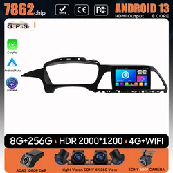 Autoradio Android 13 Per Hyundai Sonata 7 LF 2014 - 2020 Navigazione GPS Android Auto HDR Lettore Multimediale No 2din DVD 5G Wifi