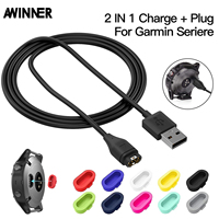 Charging Cable Power Cable Charger For Garmin Fenix 7 7S x 6S 6X 5 5S 5X Forerunner245 Venu Vivoactive 3 4 4S Plug Cover Case